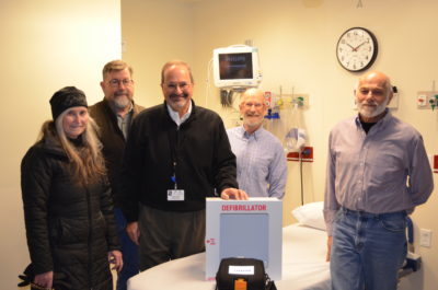 BMH donates defibrillator