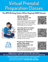 Virtual Birthing Classes at BMH November 2024