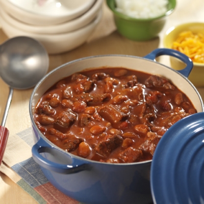 beef and bean chili